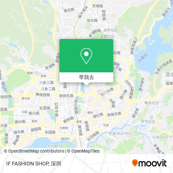 IF FASHION SHOP地图