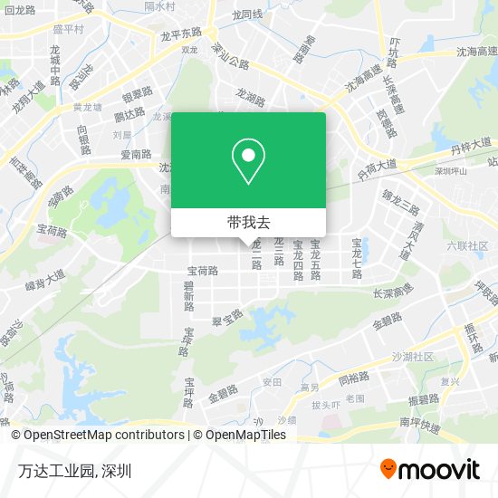 万达工业园地图