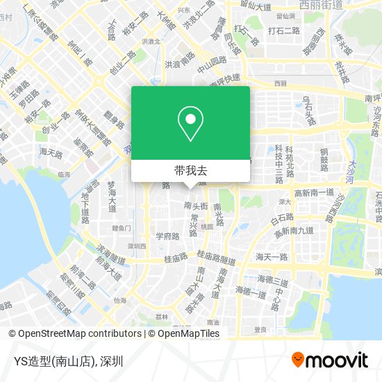 YS造型(南山店)地图