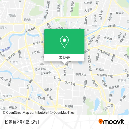 松罗路2号C座地图