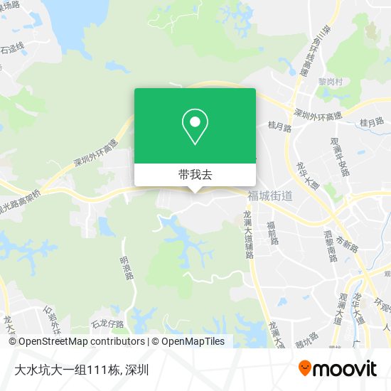 大水坑大一组111栋地图