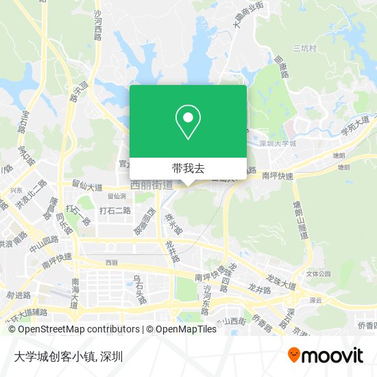 大学城创客小镇地图
