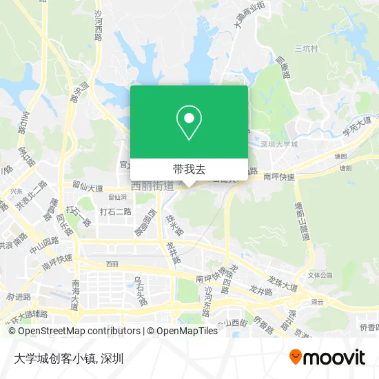 大学城创客小镇地图