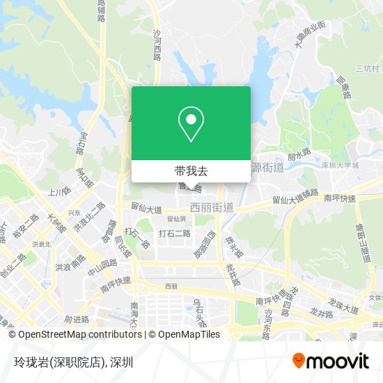 玲珑岩(深职院店)地图