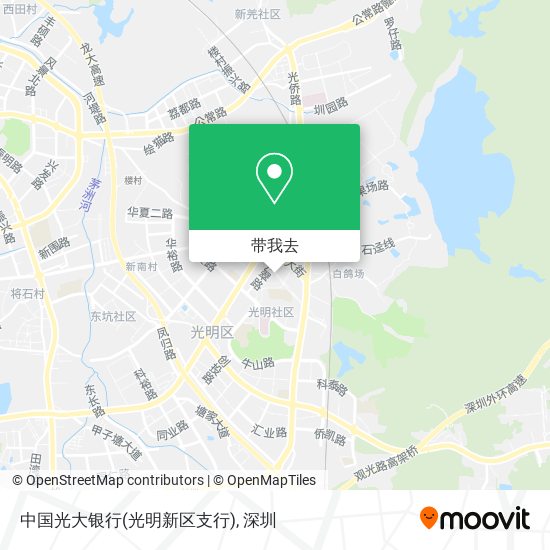 中国光大银行(光明新区支行)地图