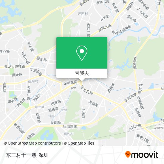 东三村十一巷地图