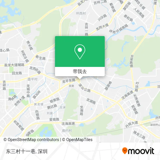 东三村十一巷地图