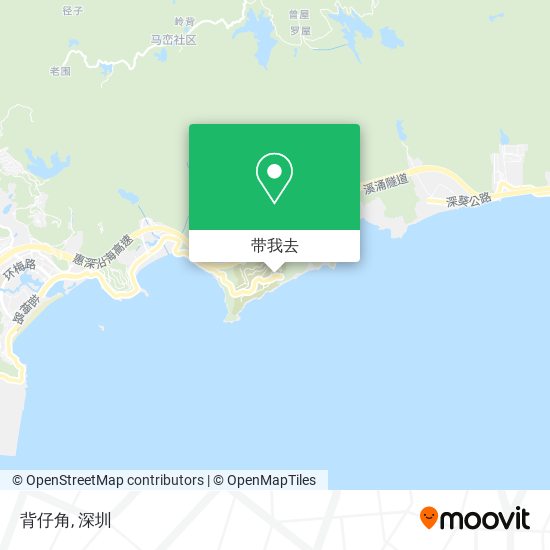 背仔角地图
