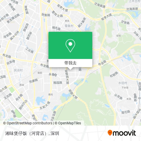 湘味煲仔饭（河背店）地图