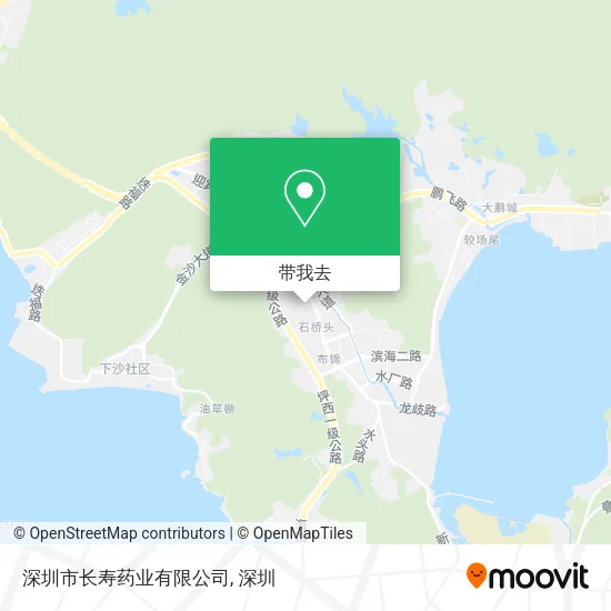 深圳市长寿药业有限公司地图
