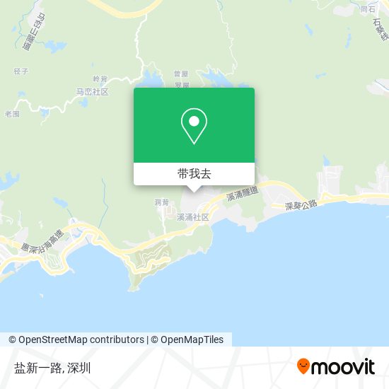 盐新一路地图