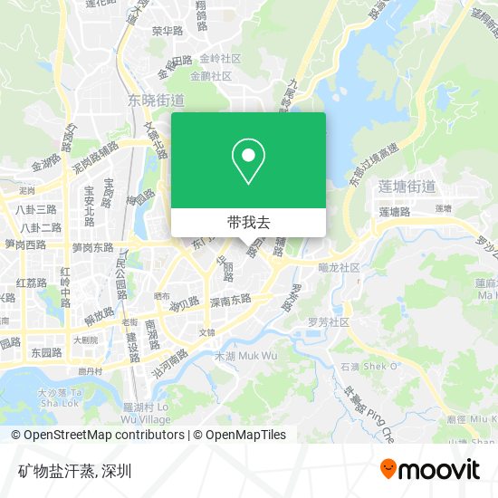 矿物盐汗蒸地图