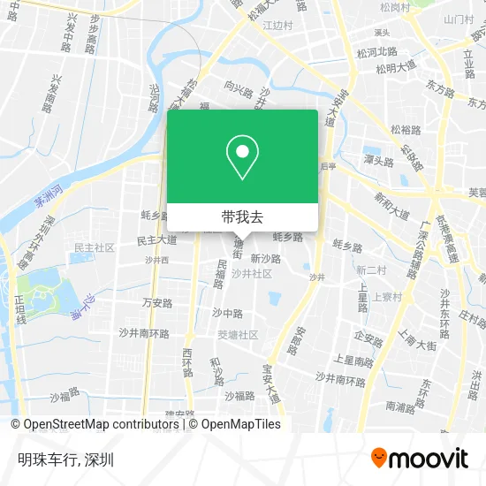 明珠车行地图