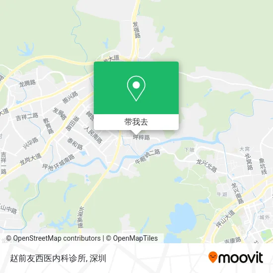 赵前友西医内科诊所地图