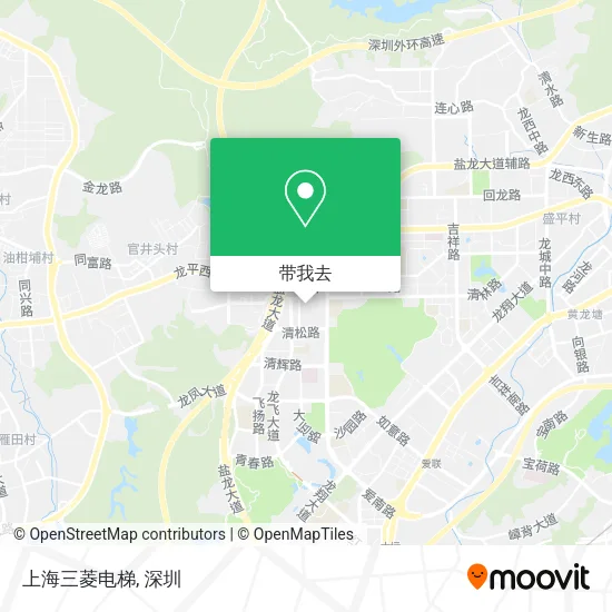 上海三菱电梯地图