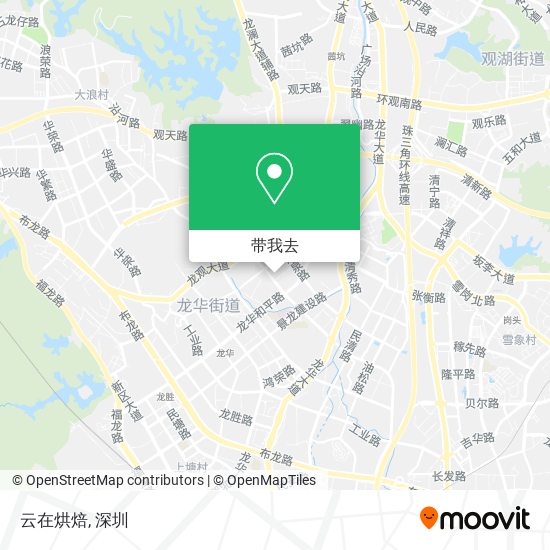 云在烘焙地图