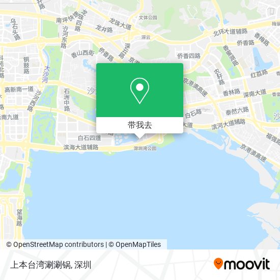 上本台湾涮涮锅地图