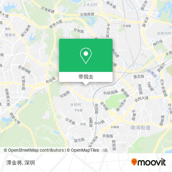 潭金将地图