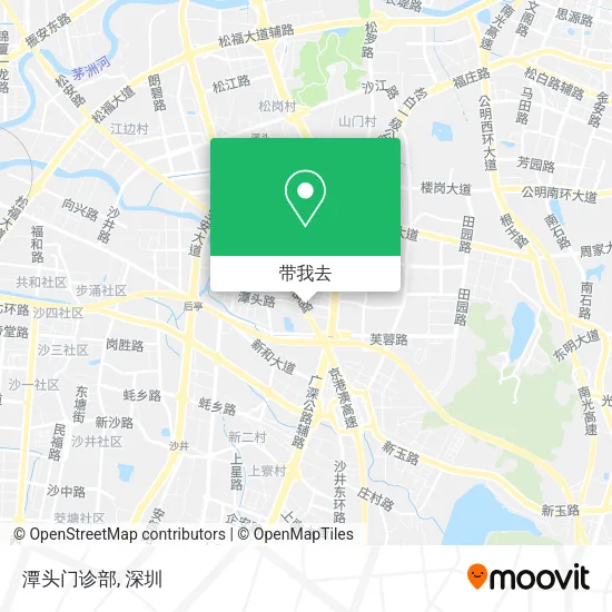 潭头门诊部地图