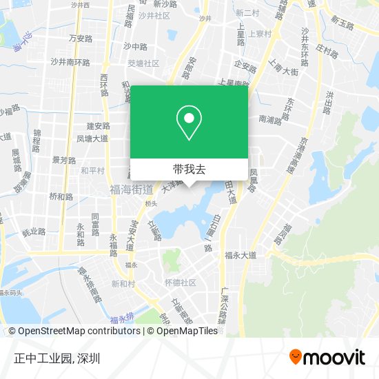 正中工业园地图