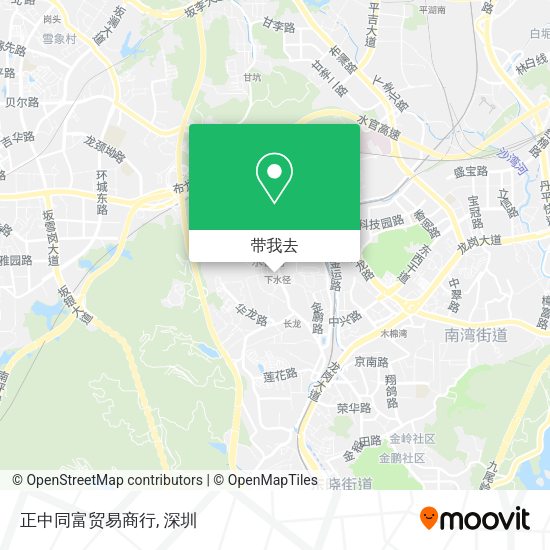 正中同富贸易商行地图