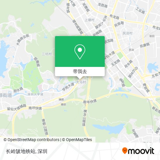 长岭陂地铁站地图