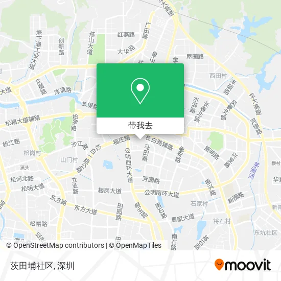 茨田埔社区地图