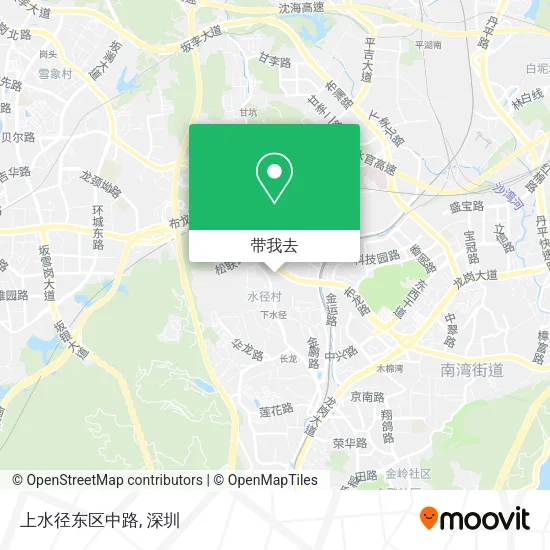 上水径东区中路地图
