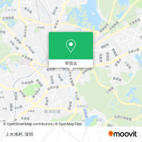 上水渔村地图
