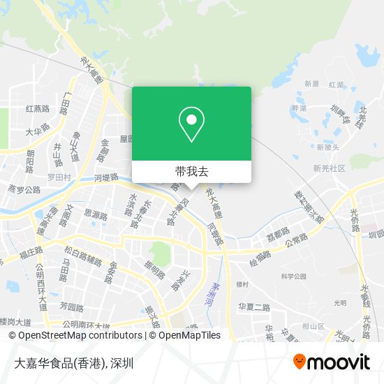 大嘉华食品(香港)地图