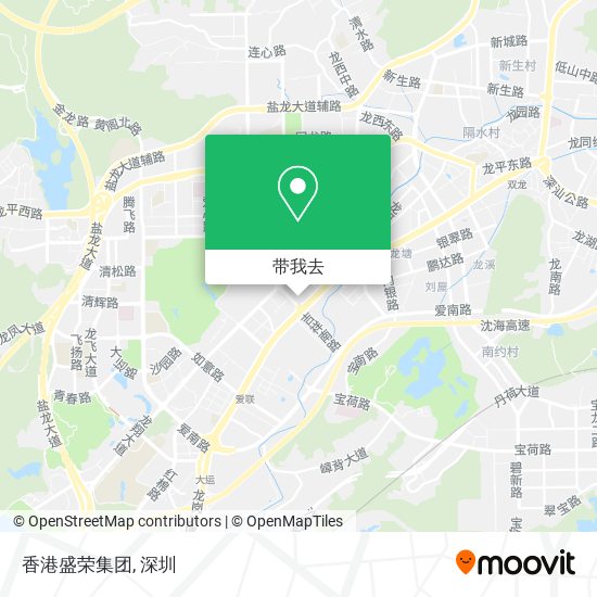 香港盛荣集团地图