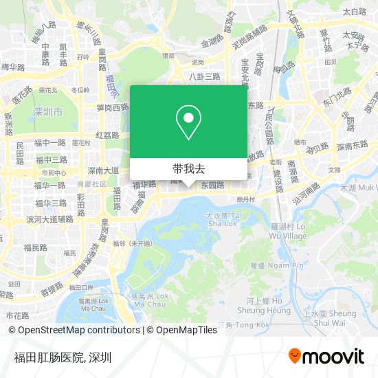 福田肛肠医院地图