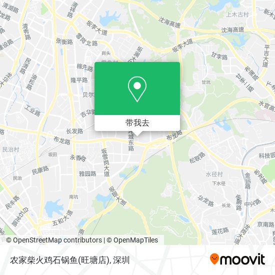 农家柴火鸡石锅鱼(旺塘店)地图
