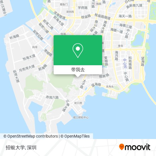 招银大学地图