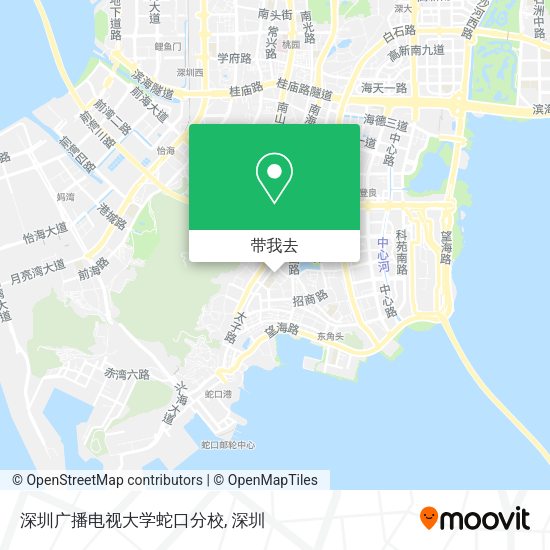 深圳广播电视大学蛇口分校地图