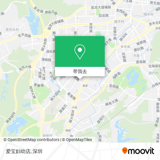 爱宝妇幼店地图