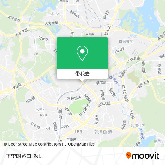 下李朗路口地图