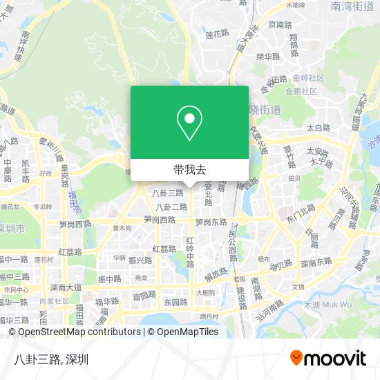 八卦三路地图