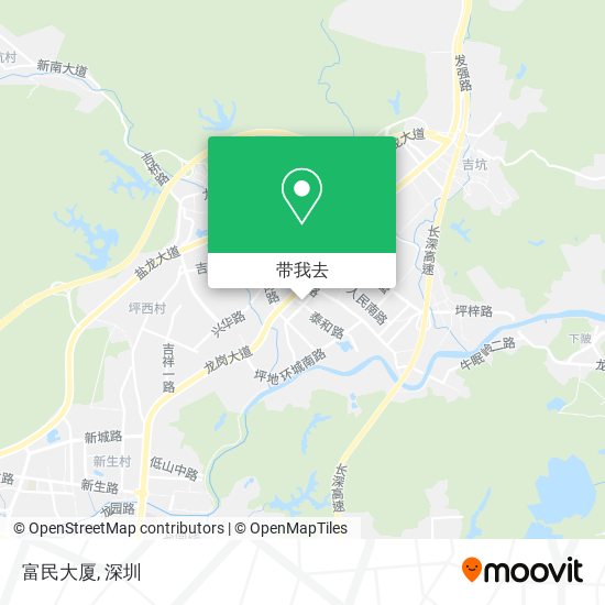 富民大厦地图