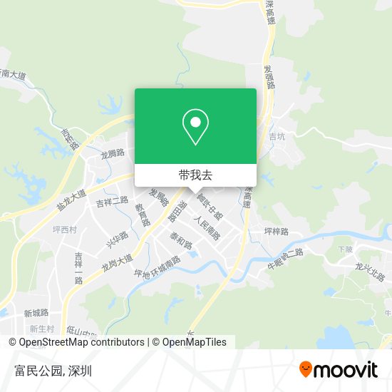 富民公园地图