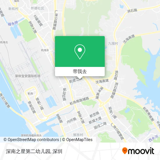 深南之星第二幼儿园地图