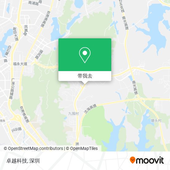 卓越科技地图