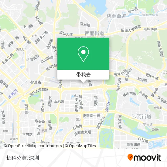长科公寓地图
