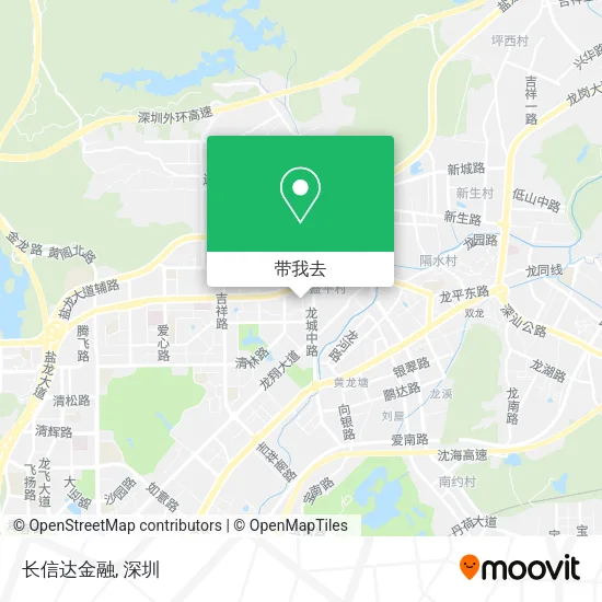 长信达金融地图