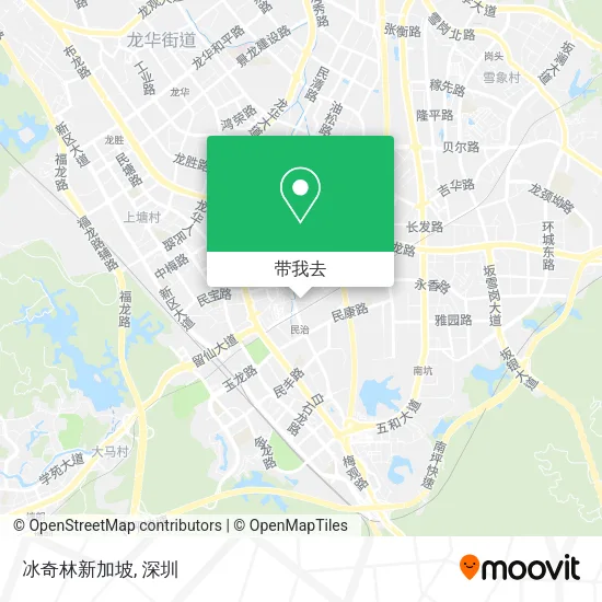 冰奇林新加坡地图
