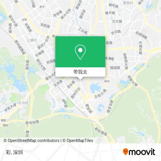 彩地图
