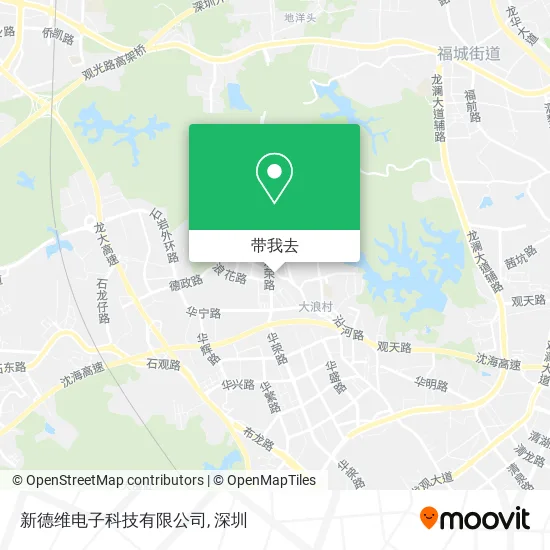 新德维电子科技有限公司地图