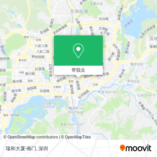 瑞和大厦-南门地图