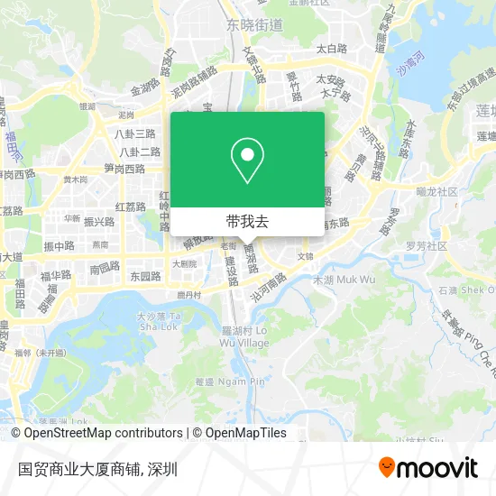 国贸商业大厦商铺地图