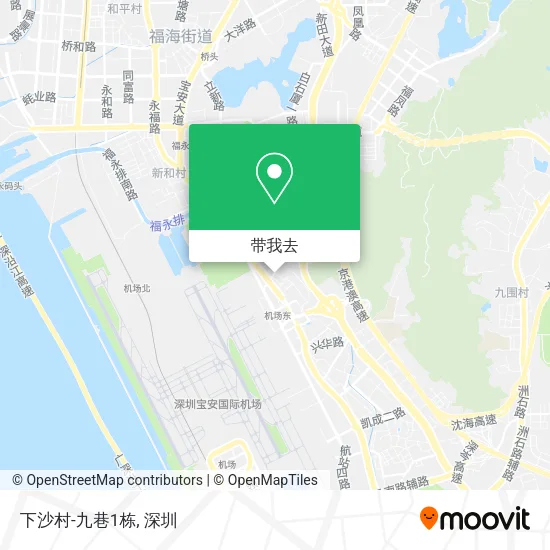 下沙村-九巷1栋地图